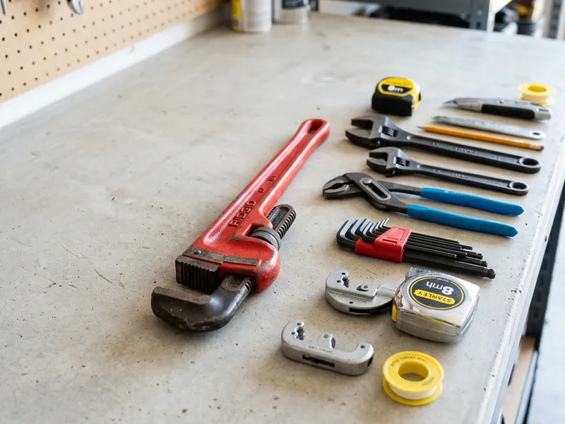 Professional plumbers in Wynot, NE equipped with top-tier tools for residential and commercial plumbing services.